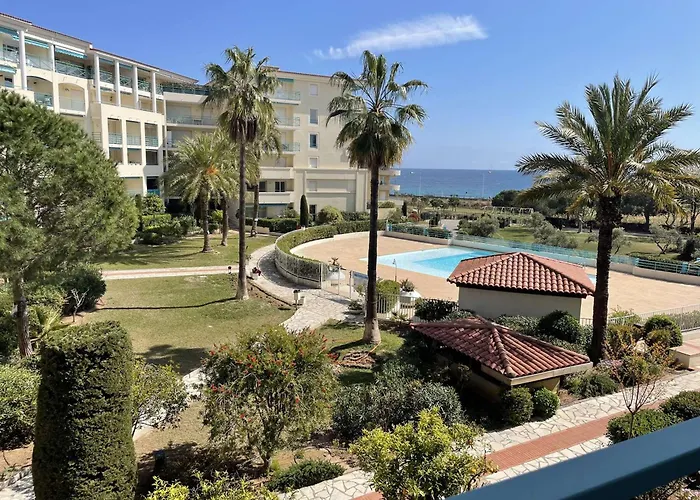 Appartamento Avec Terrasse, Piscine Et à 5 Min De La à Juan Les Pins - Fr-1-252-185